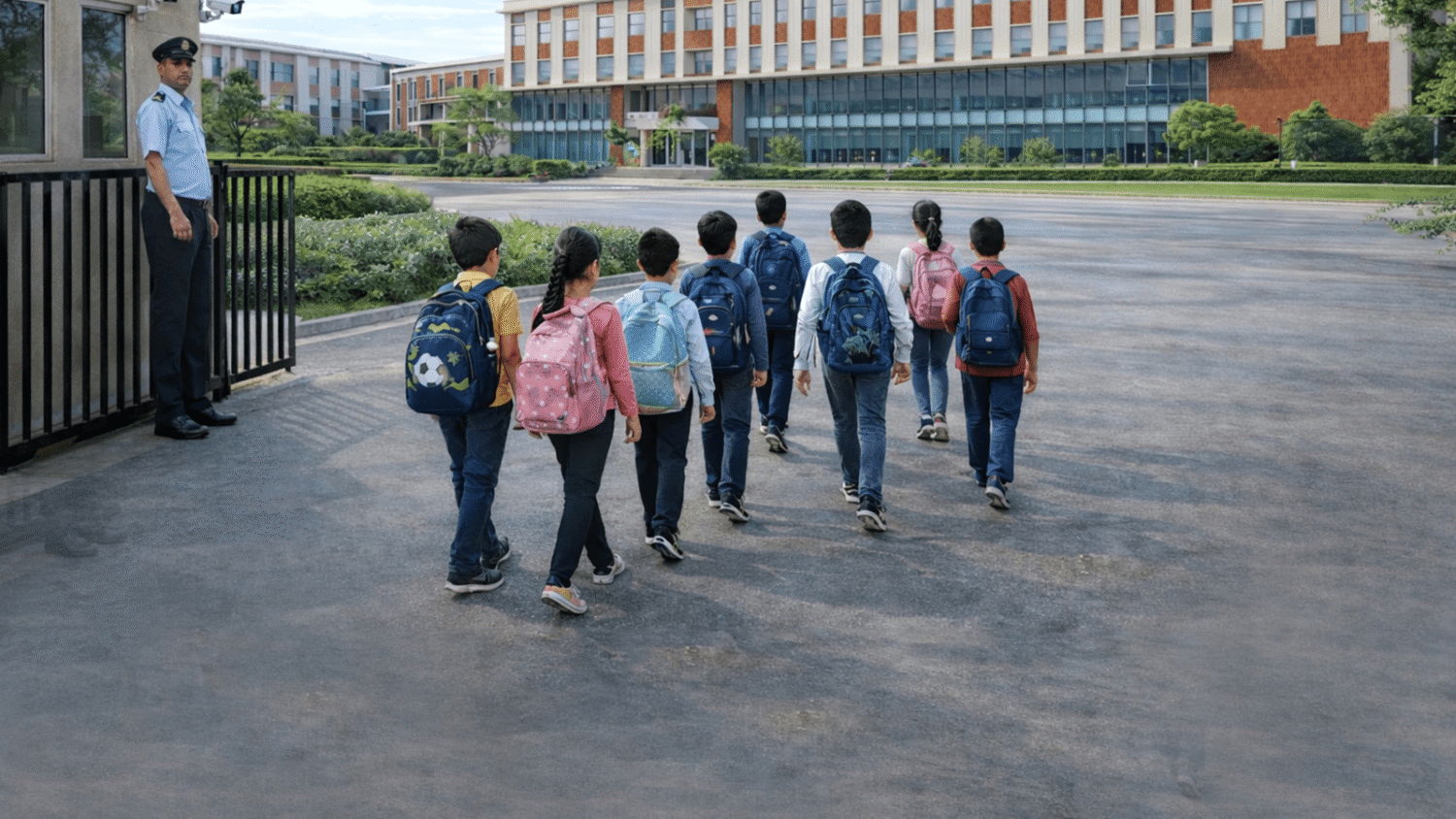 Smart and safe campus environment promoting secure and modern learning.