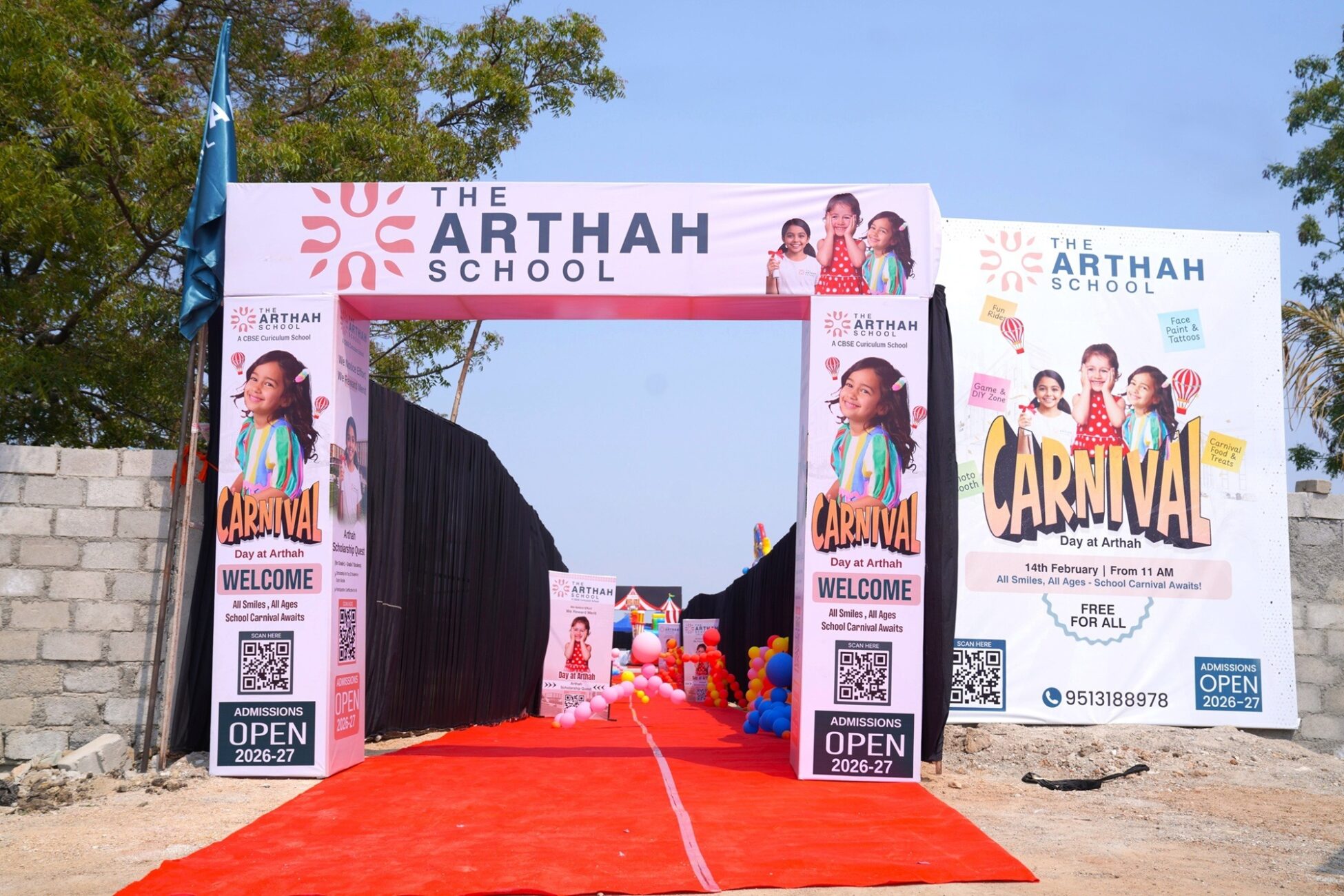 Carnival 2026 event showcasing fun activities, games, and celebrations for students and families.